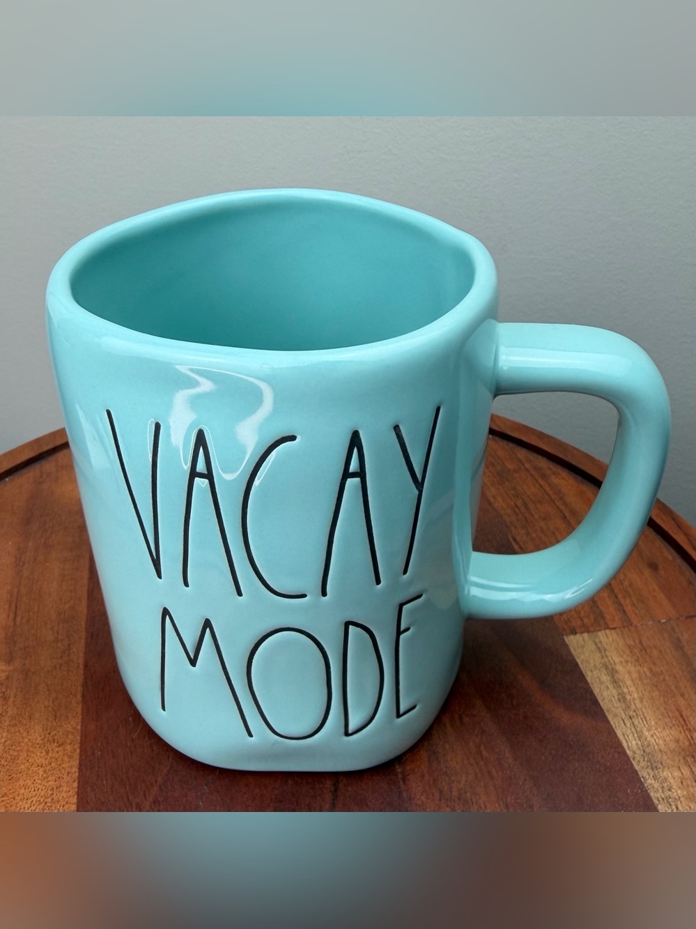RAE DUNN “VACAY MODE” Mug – Turquoise